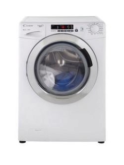Candy Grand O Vita Smart Touch Gvs148Dc3 8Kg Load, 1400 Spin Washing Machine - White